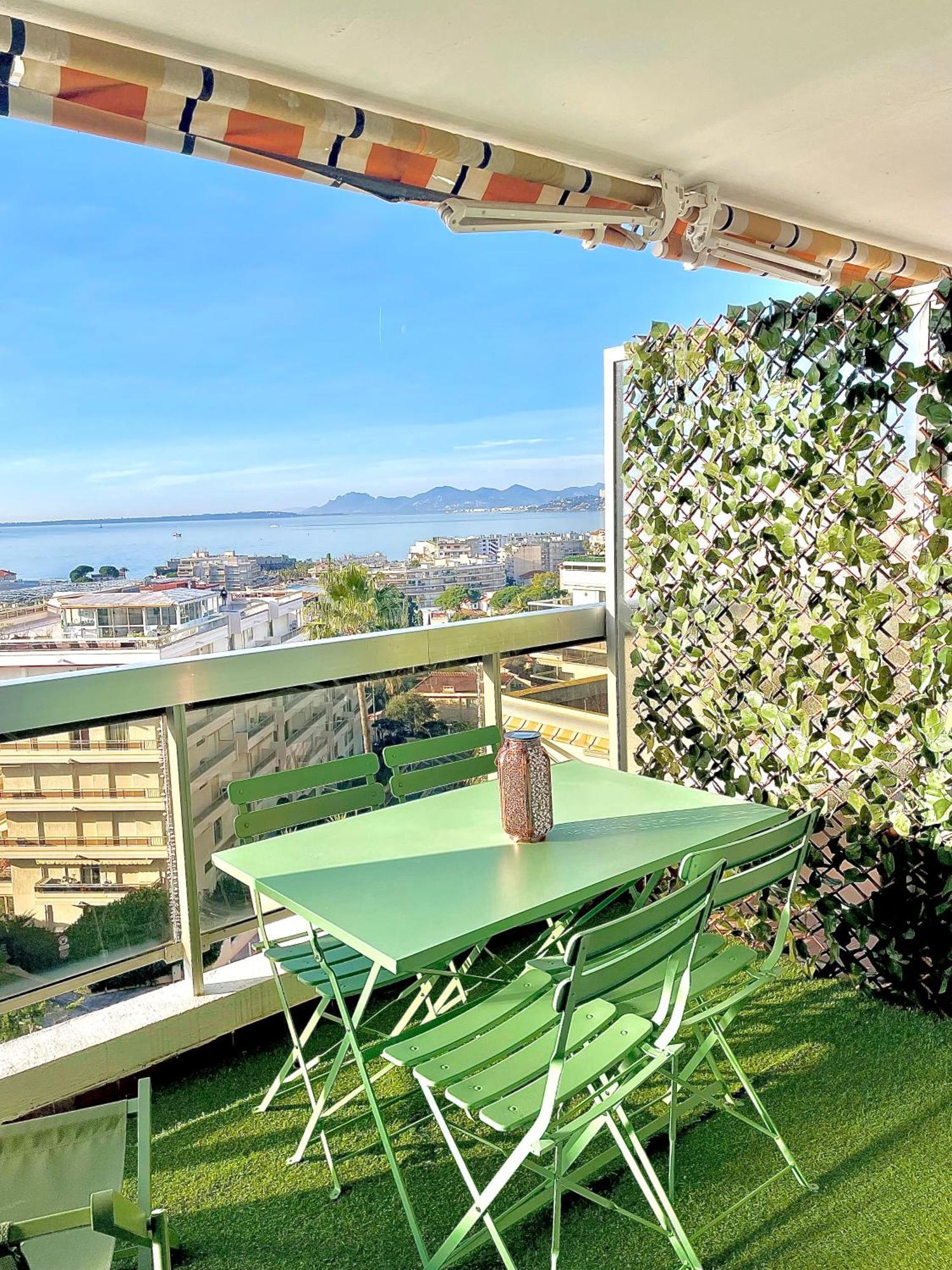 Vue Mer, Climatisation, 10 Min Des Plages * Antibes